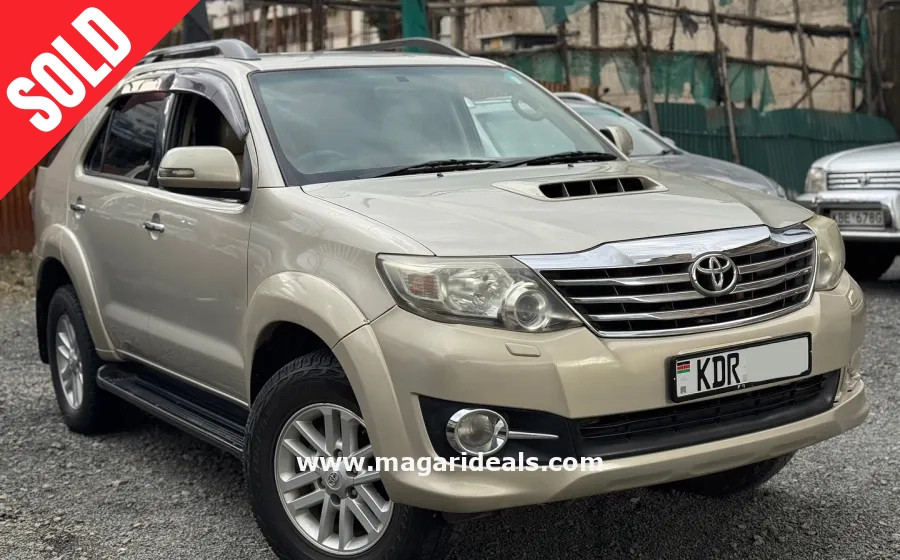 TOYOTA FORTUNER 3000CC DIESEL in Kenya for Sale | Magari Deals