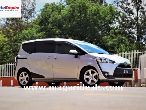 Find Toyota Sienta prices in Kenya for new model hybrid & petrol 7-seaters from Kshs 1,249,999. Compare cars, fuel efficiency (18km/l) & buy from trusted dealers.