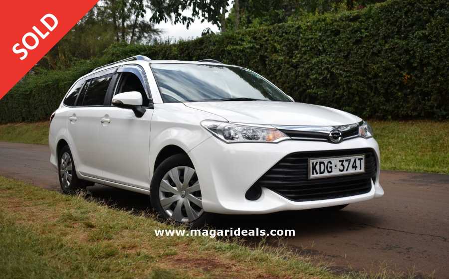 TOYOTA FIELDER 2015 MODEL  for Sale | Magari Deals